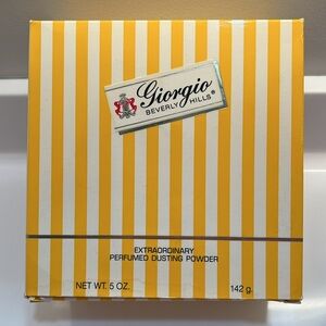 VINTAGE Giorgio Beverly Hills Extraordinary Perfumed Dusting Powder 5 oz